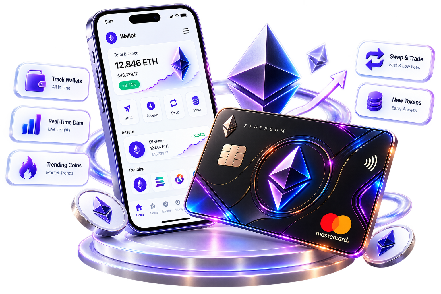 CrestaG card features